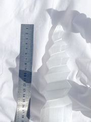 Selenite Unicorn Horn | Large