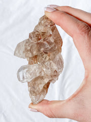 Himalayan Quartz Cluster with Inclusions 199g