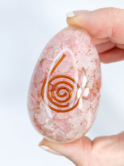 Orgonite Rose Quartz Egg | X Large