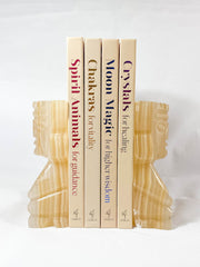 Onyx Aztec Mayan Bookend 1982g