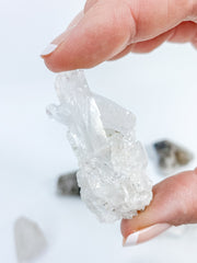 Balance Duo: Clear Quartz + Smoky Quartz | Small