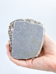 Black Tourmaline and Quartz with Inclusions Soap Dispenser 2.1kg