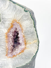 Amethyst with Cacoxenite and Quartz Geode Statement Piece 6.7kg