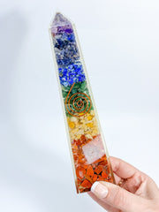 Orgonite Chakra Obelisk | X Large