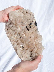 Himalayan Quartz Cluster with Inclusions Double Sided ShowPiece 3.9kg