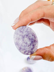 Lepidolite Light Worry Stone