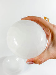 Selenite Cleansing Bowl | Large