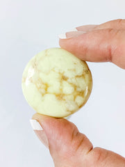 Yellow Chrysoprase Round | Medium