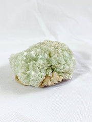 Scolecite Cluster with Inclusions 318g