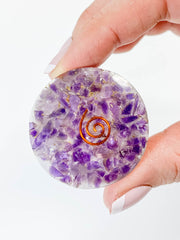 Orgonite Pop Sockets | Amethyst