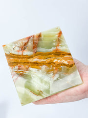 Green Onyx Pyramid | XX Large
