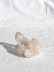 Smoky Himalayan Quartz with Inclusions Cluster 207g