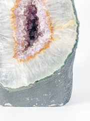 Amethyst with Cacoxenite and Quartz Geode Statement Piece 6.7kg
