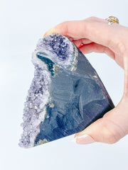 Amethyst Cut Base Cluster 421g