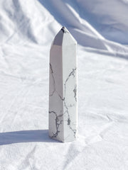 Howlite Polished Point 80g