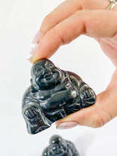 Black Obsidian Buddha Carving