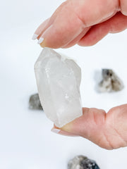 Balance Duo: Clear Quartz + Smoky Quartz | Small