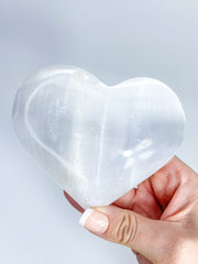 Selenite Heart | XXXX Large