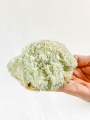 Scolecite Cluster with Inclusions 318g