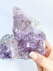 Amethyst Cluster Bookend 3.3kg