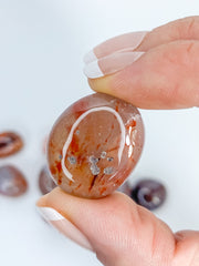 Dark Carnelian Tumbles | Small