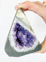 Amethyst CutBase Cluster 521g