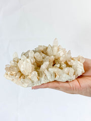Quartz Cluster with Inclusions 497g