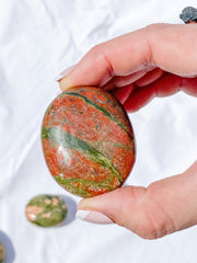 Unakite PalmStone