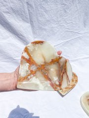 Green Onyx Heart Bowl | X Large