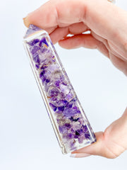 Orgonite Amethyst Obelisk | Medium