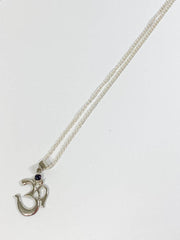 Om Amethyst Pendant