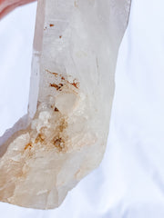 Himalayan Quartz Natural Point with Inclusions 273g