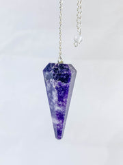 Lepidolite Pendulum
