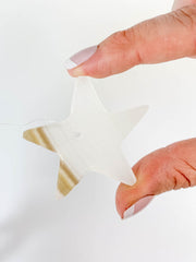 Stars Windchimes | White Onyx