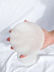 Selenite Charging Plate | Full Moon
