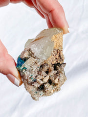 Quantum Quattro Natural Mineral Specimen Cluster 165g