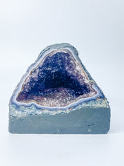 Amethyst Pink Purple Druzy and Agate Geode Statement Piece “Faery Cave” 3.3kg