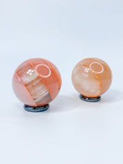 Onyx Orange Sphere | Large