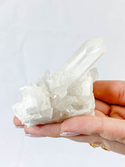 Frosted Quartz Cluster 120g