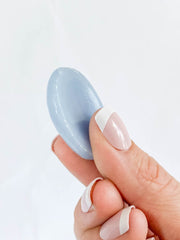 Angelite Worry Stone