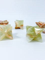 Green Onyx Merkaba | Large