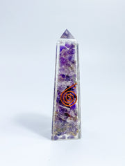 Orgonite Amethyst Obelisk | Medium