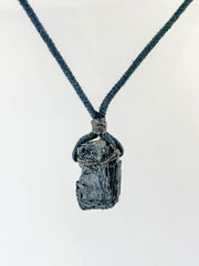 Protection Black Tourmaline Pendant