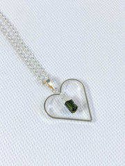 Love Crystals Pendant Green Tourmaline