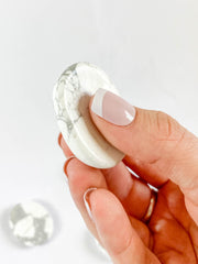 Howlite Worry Stone