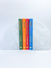 Selenite Polished Bookend