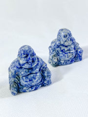 Sodalite Buddha Carving