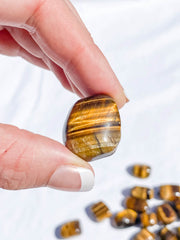 Tiger Eye Tumbles | Small