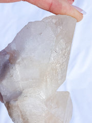 Himalayan Quartz Cluster Elestial with Inclusions 458g