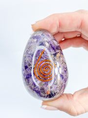 Orgonite Amethyst Egg | X Large
